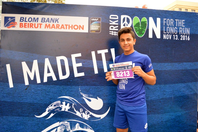 BLOM BANK Photobooth at the BLOM BANK Beirut Marathon